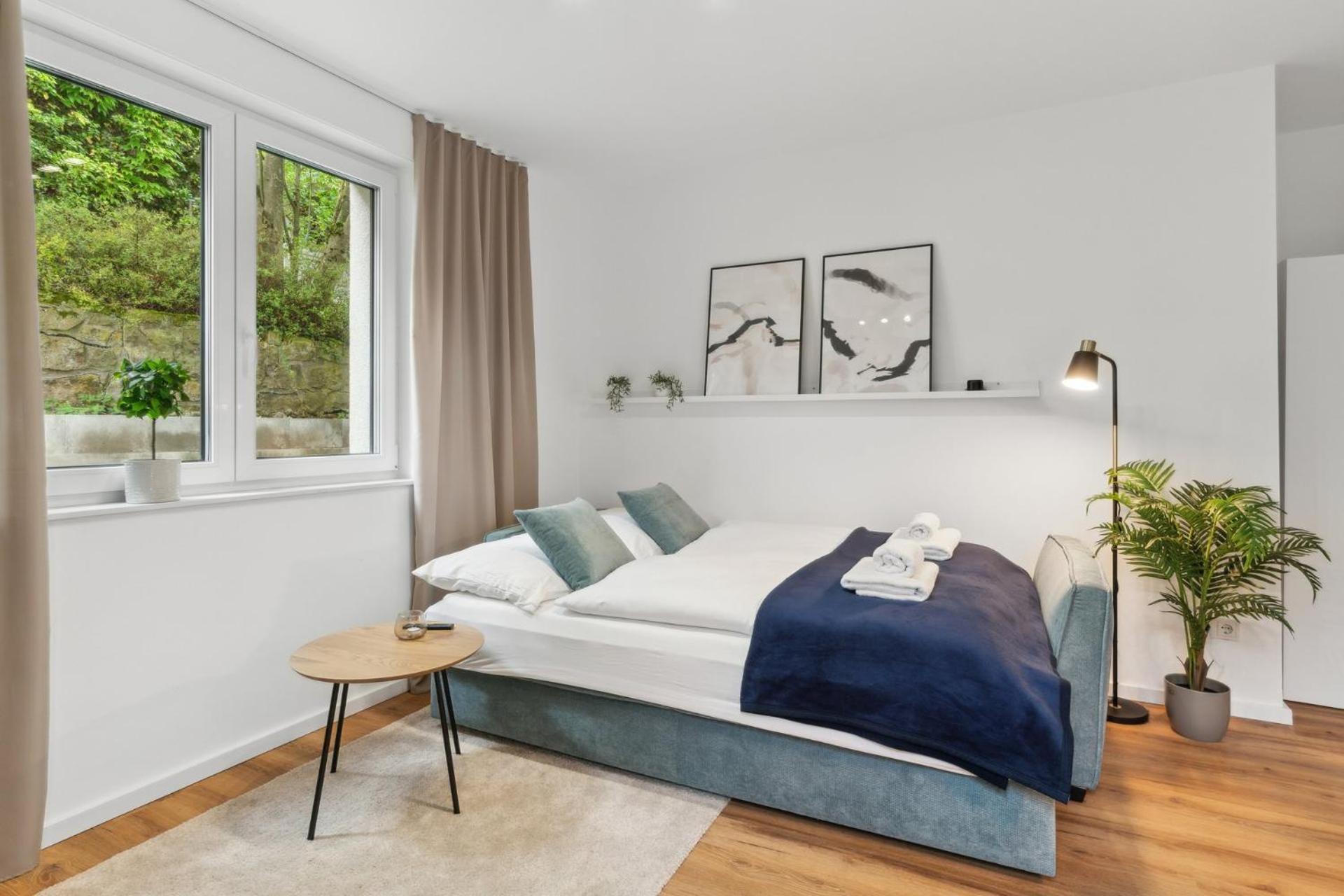 Deluxe Apartment In Bielefeld City Mit Parkplatz Und Terrasse Esterno foto