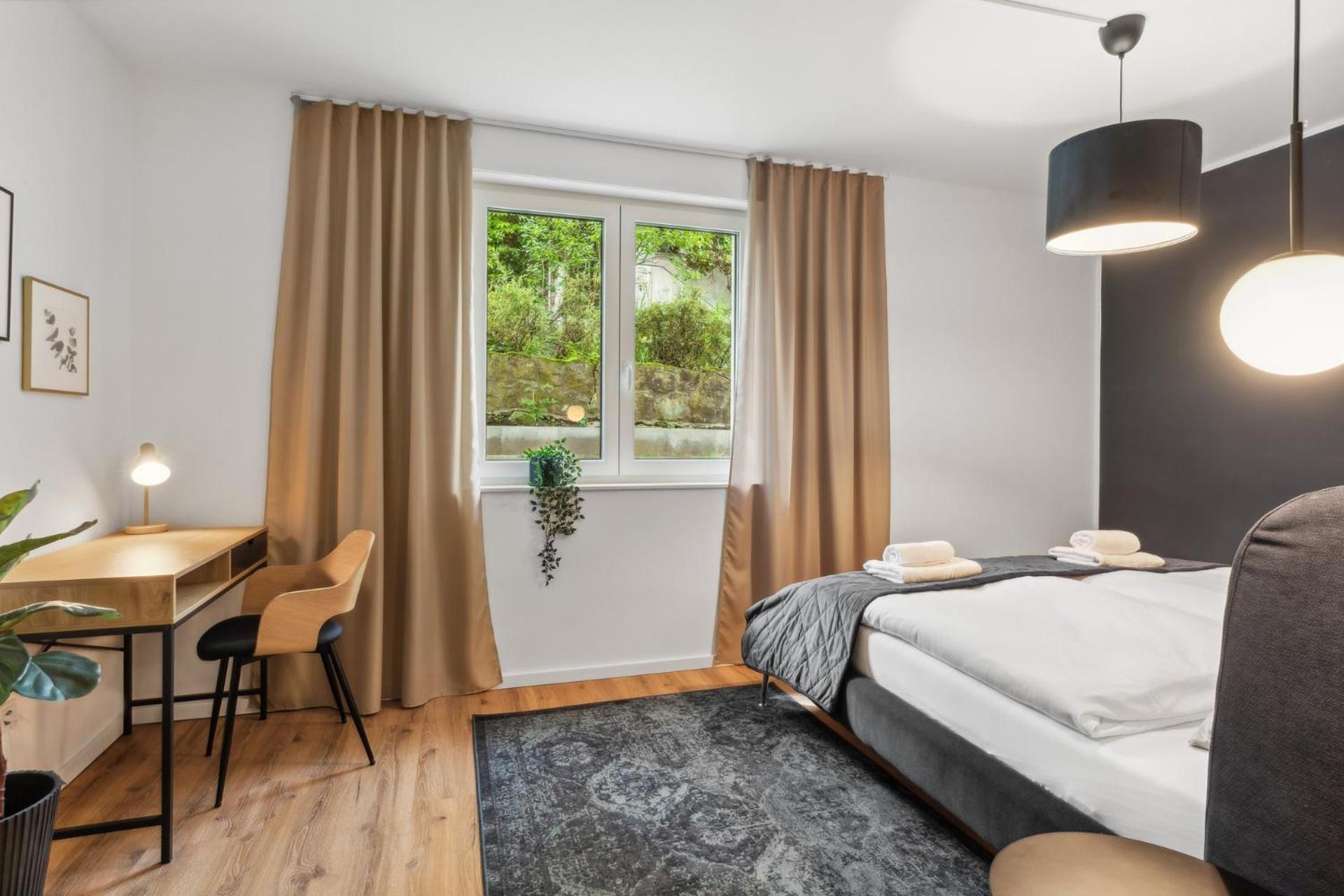 Deluxe Apartment In Bielefeld City Mit Parkplatz Und Terrasse Esterno foto