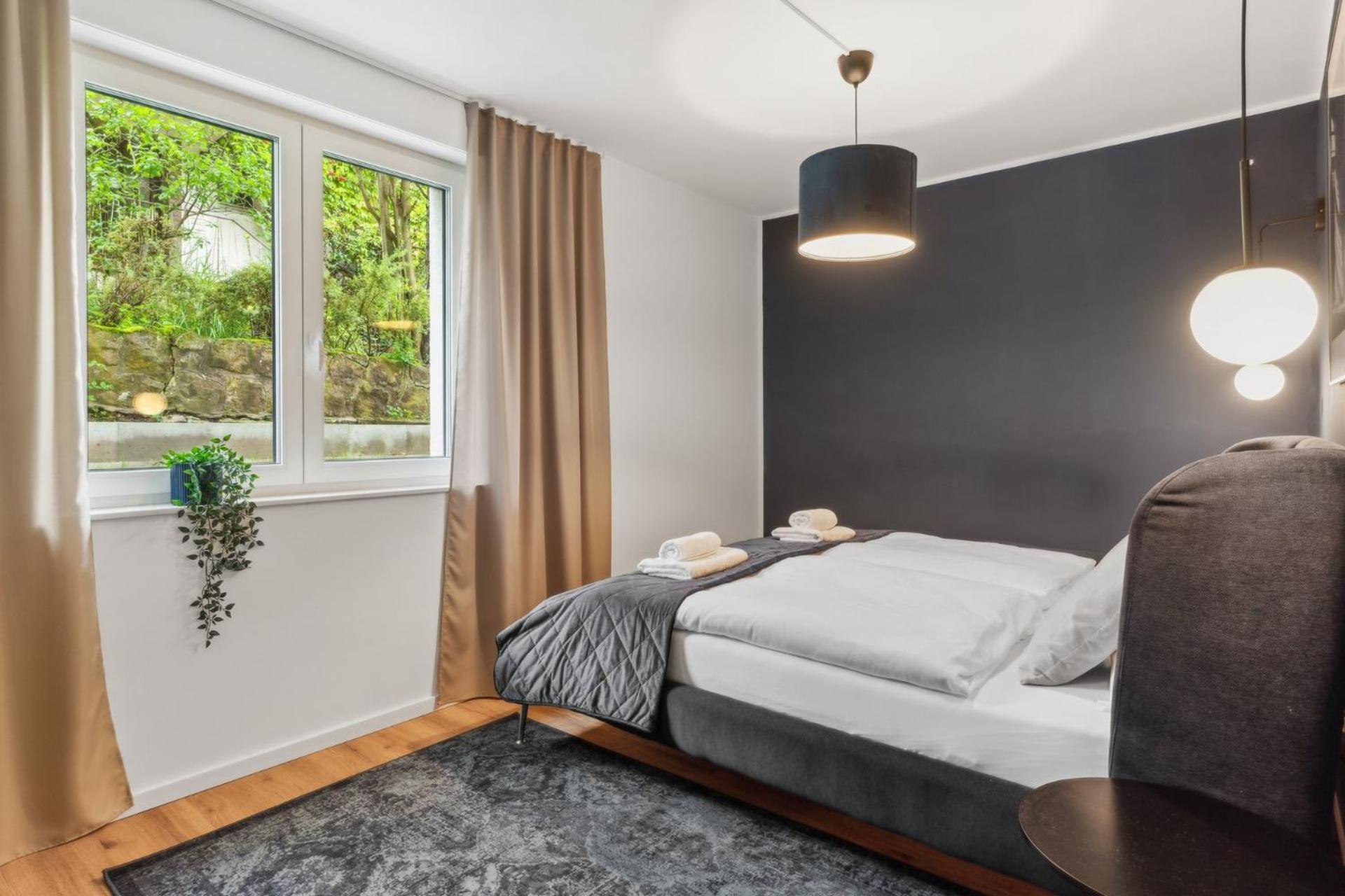 Deluxe Apartment In Bielefeld City Mit Parkplatz Und Terrasse Esterno foto